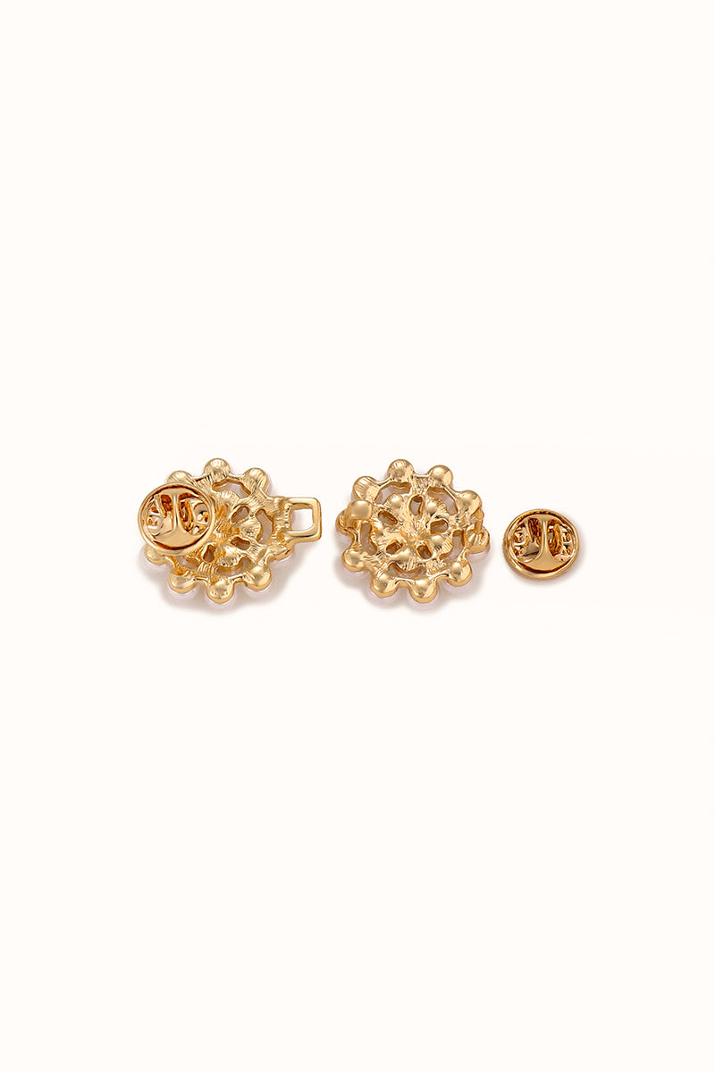 Strass Oval Pin para Jeans